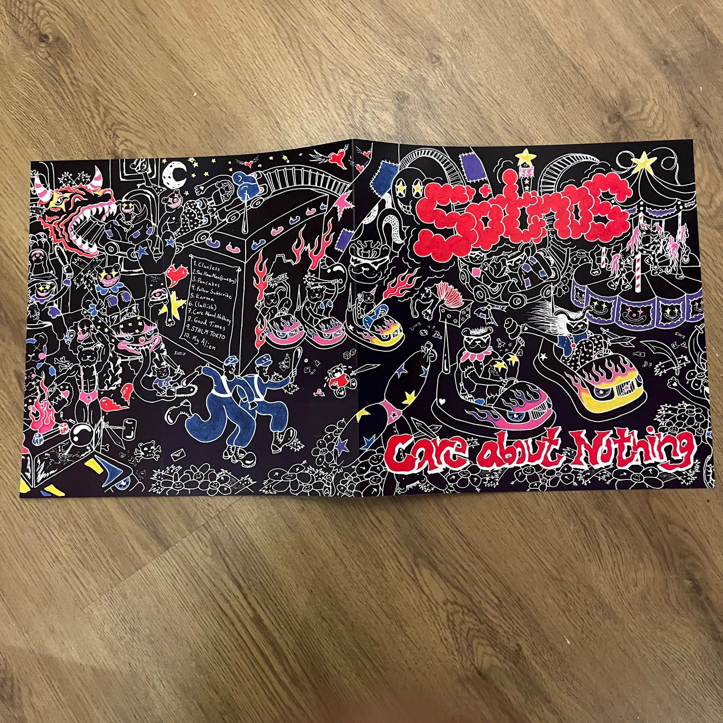 Album Artwork - Care About Nothing - PRINT